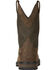 Image #5 - Ariat Groundbreaker Waterproof Western Work Boots - Steel Toe, Brn Bomber, hi-res