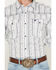 Image #3 - Cowboy Hardware Men's Southwestern Stripe Print Long Sleeve Snap Stretch Western Shirt, White, hi-res