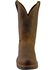 Image #4 - Justin Men's J-Max Balusters Electrical Hazard Pull-On Work Boots - Soft Toe, Chocolate, hi-res