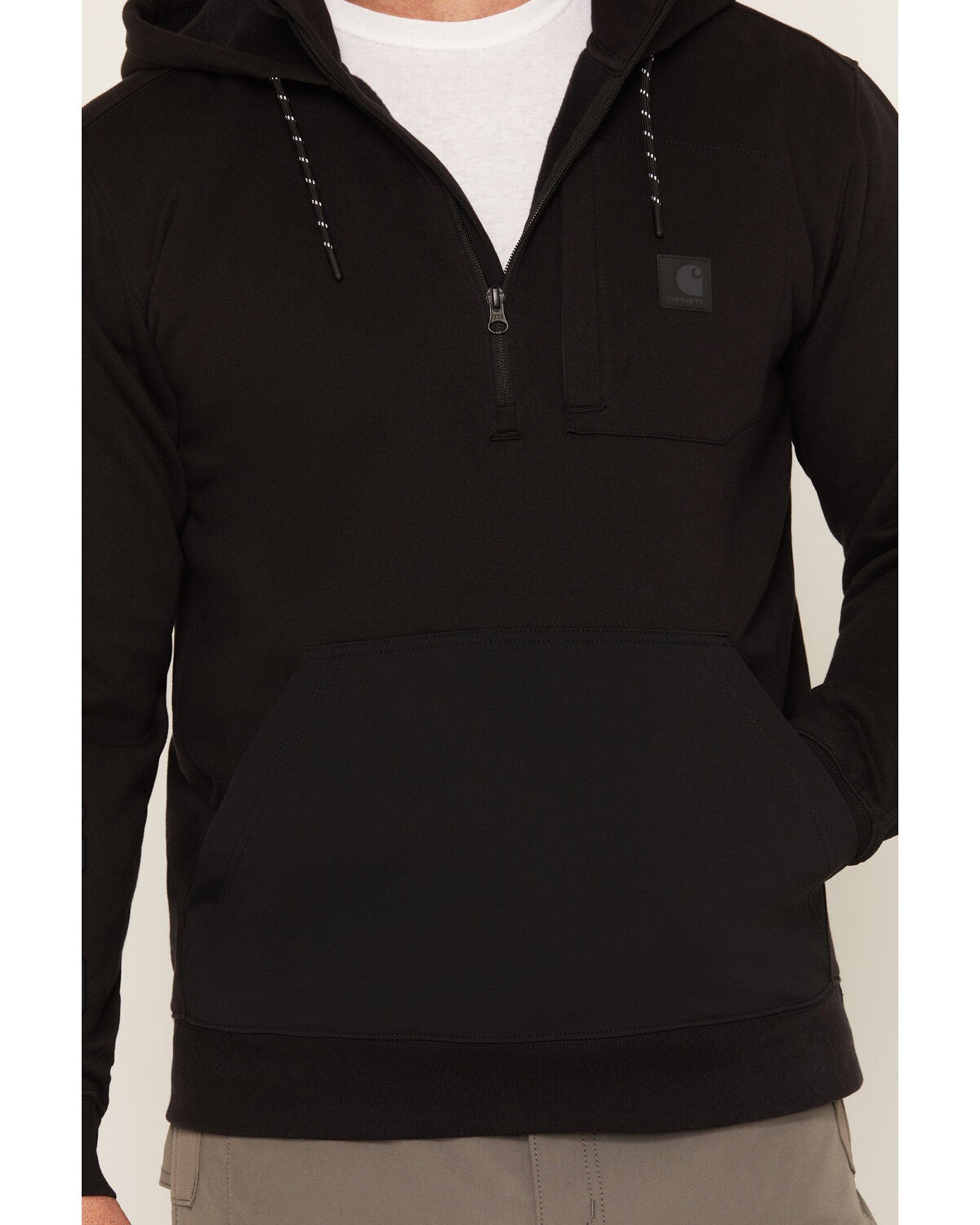 Image #3 - Carhartt Men's Steel Bridgeport Heavy Duty Pullover Sweatshirt, Black, hi-res