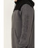 Image #3 - RANK 45® Men's Reflective Sleeve Hooded Sweatshirt, Charcoal, hi-res