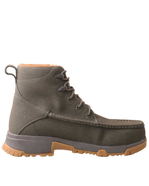 Image #2 - Twisted X Men's Gray Work Boots - Soft Toe, Grey, hi-res