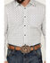 Image #3 - Gibson Trading Co Men's Flower Power Floral Print Long Sleeve Button-Down Western Shirt, White, hi-res