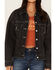 Levi's Women's Carpenter Denim Trucker Jacket, Black, hi-res