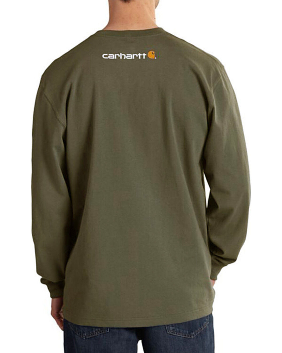 Image #2 - Carhartt Workwear Men's Saw Graphic Long Sleeve T-Shirt, , hi-res