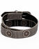 Image #2 - Shyanne Women's Floral Studded Pewter Belt, , hi-res