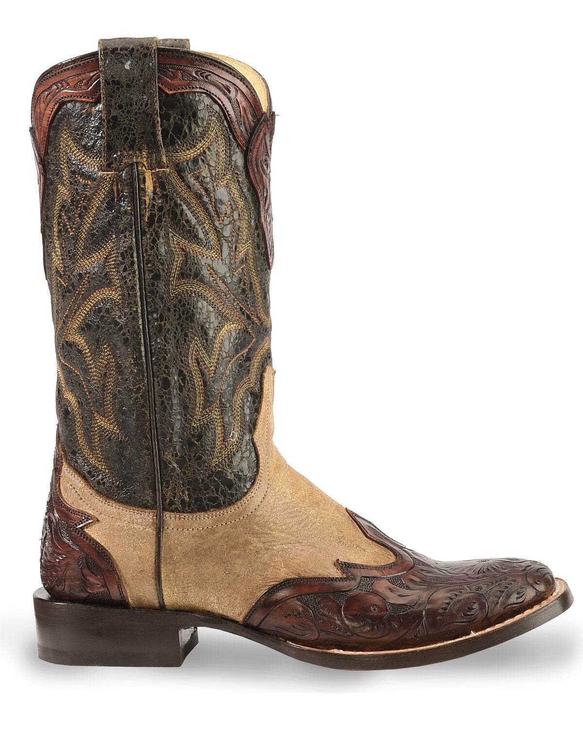 hand tooled boots