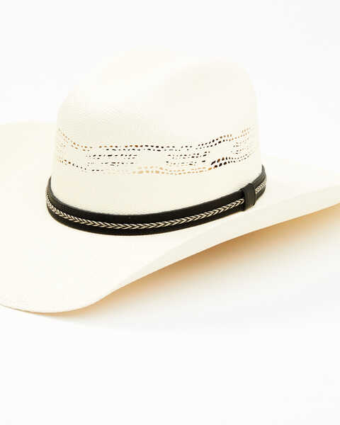 Peter Grimm Straw Cowboy Hat, White, hi-res
