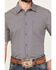 Image #3 - Gibson Men's Tempe Small Plaid Print Short Sleeve Button-Down Western Shirt, Navy, hi-res