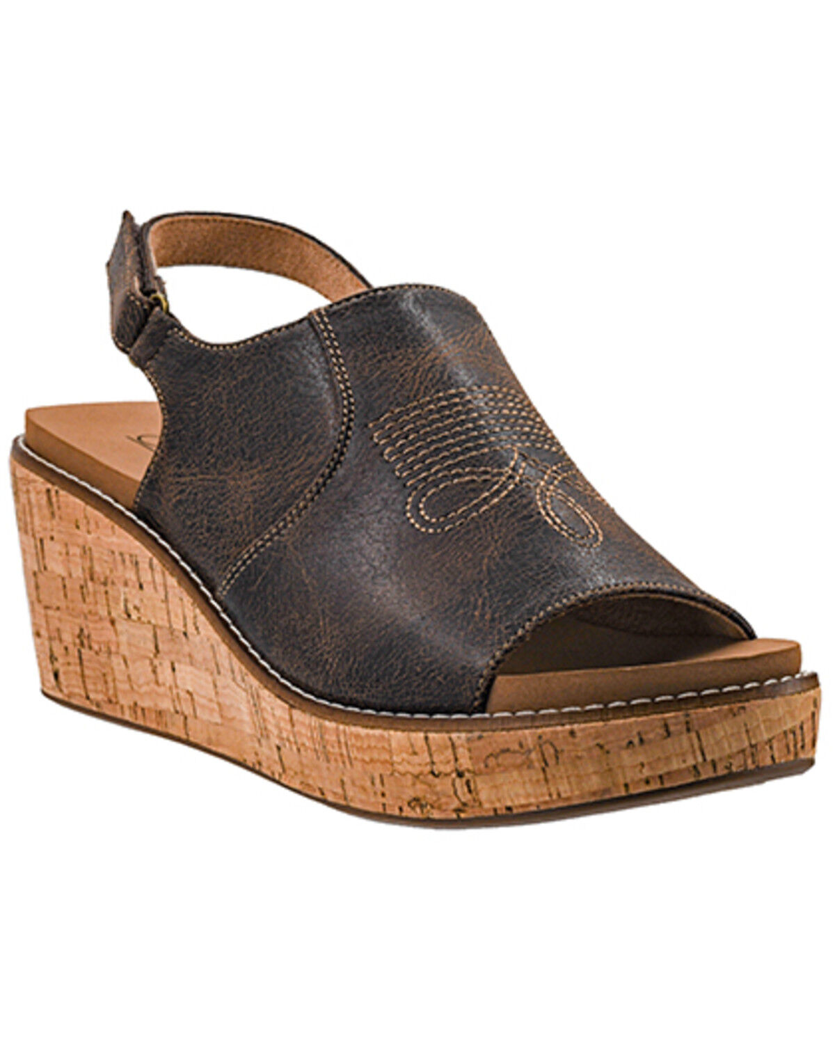 Image #1 - Corky's Women's Most Wanted Sandals, Brown, hi-res