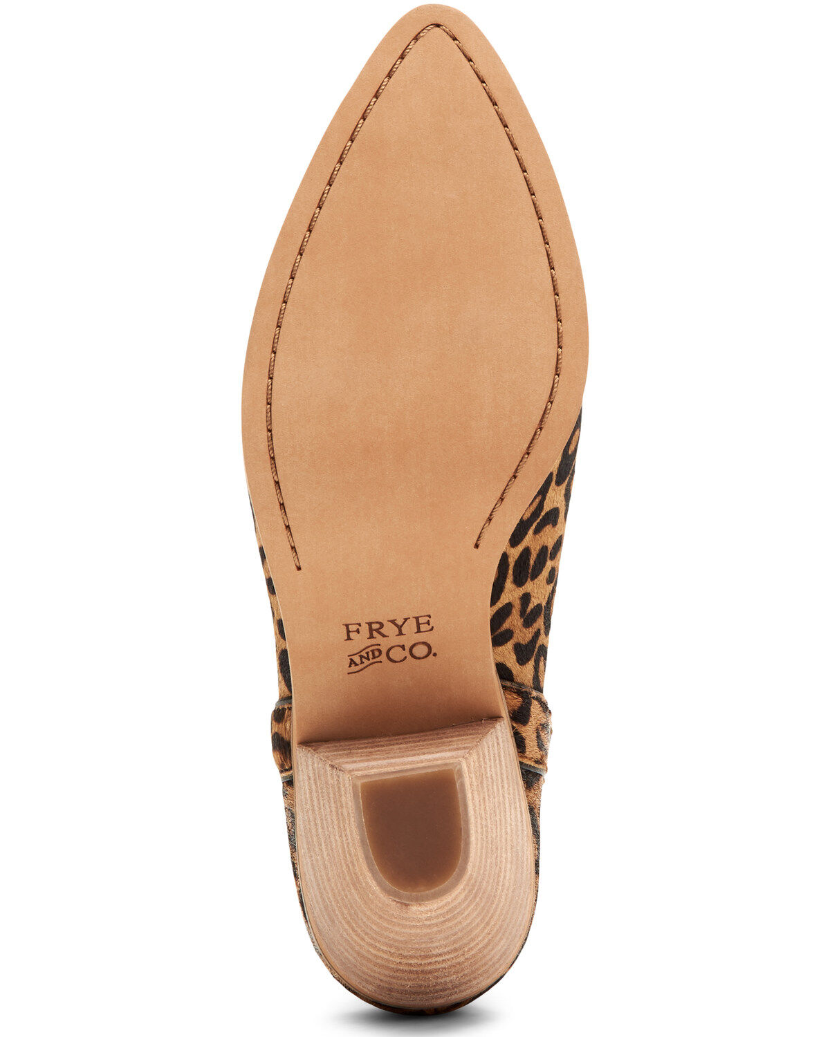 leopard pointed toe booties