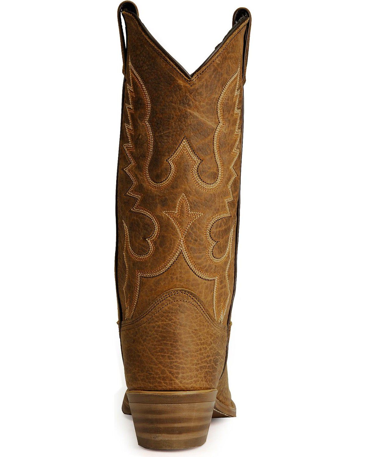 Image #7 - Abilene Men's 12" Bison Western Boots, Tan, hi-res