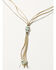 Image #1 - Shyanne Women's Luna Bella Turquoise Tassel Necklace, Silver, hi-res