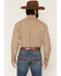 Image #4 - Cinch Men's ArenaFlex Solid Long Sleeve Button-Down Stretch Western Shirt, Khaki, hi-res