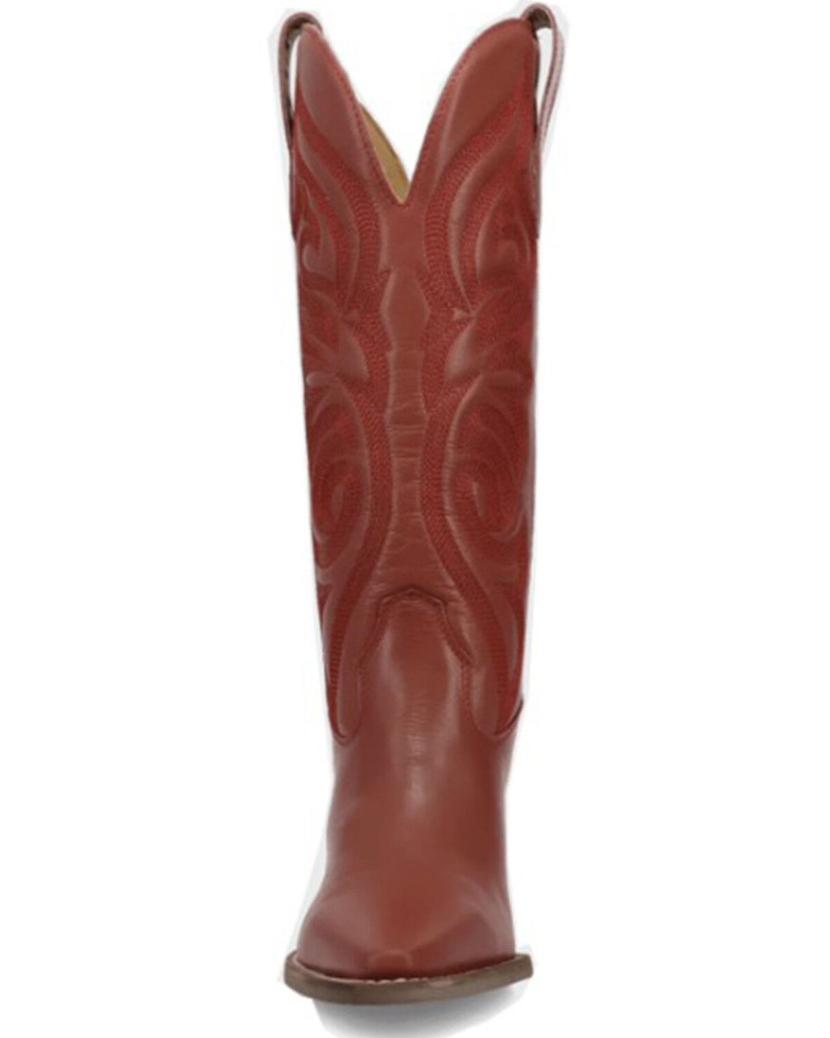 Image #3 - Dingo Women's Hensley Tall Western Boots - Round Toe, Red, hi-res