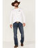 Kimes Ranch Men's K1 Long Sleeve Tech T-Shirt, White, hi-res