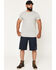 Image #1 - Dickies Men's Loose Fit Flat Front Work Shorts, Navy, hi-res