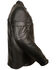 Image #2 - Milwaukee Leather Men's Sporty Scooter Crossover Jacket - 4X, Black, hi-res