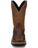 Image #5 - Justin Men's Boot Barn Exclusive Carbide Western Work Boots - Composite Toe, Brown, hi-res