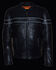 Image #4 - Milwaukee Leather Men's Sporty Scooter Crossover Jacket, Black, hi-res