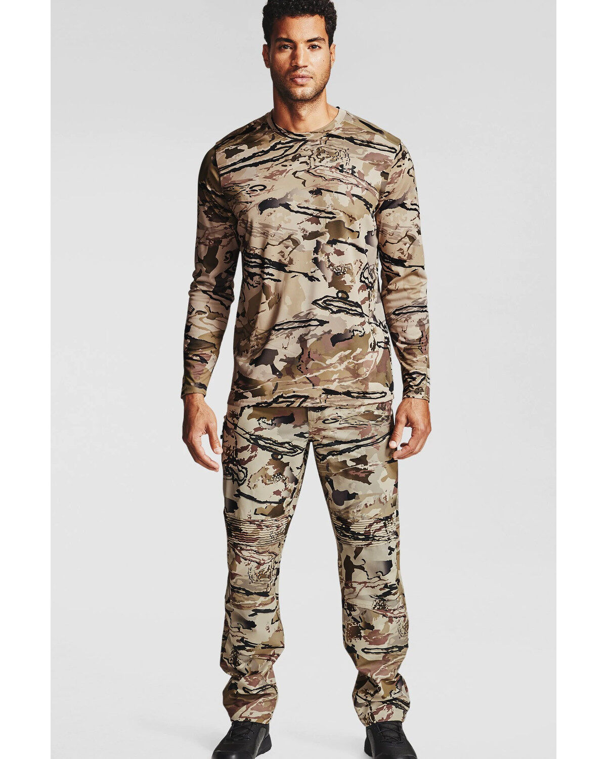 Image #3 - Under Armour Men's Barren Camo Edge Hardwoods Stretch Work Pants, Camouflage, hi-res
