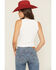 Image #4 - Girl Dangerous Women's Hootin' Cropped Graphic Tank Top, White, hi-res
