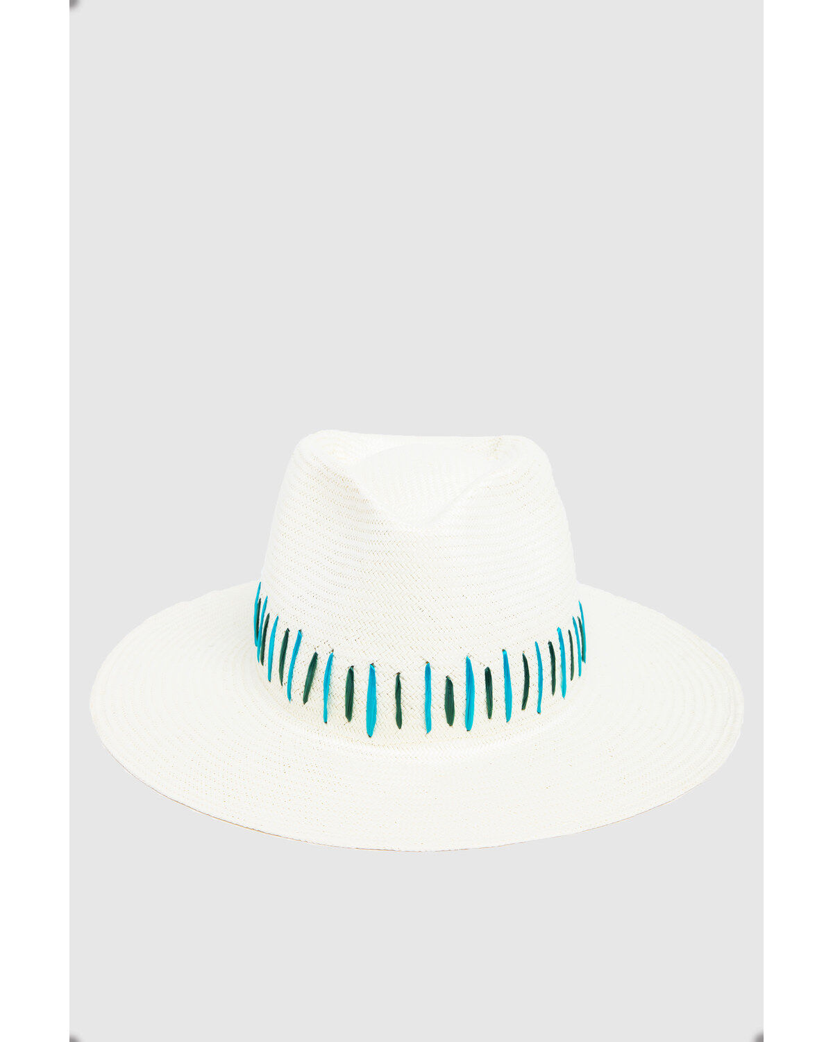 Image #5 - Nikki Beach Women's Raine Straw Fedora, Ivory, hi-res