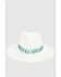 Image #5 - Nikki Beach Women's Raine Straw Fedora, Ivory, hi-res