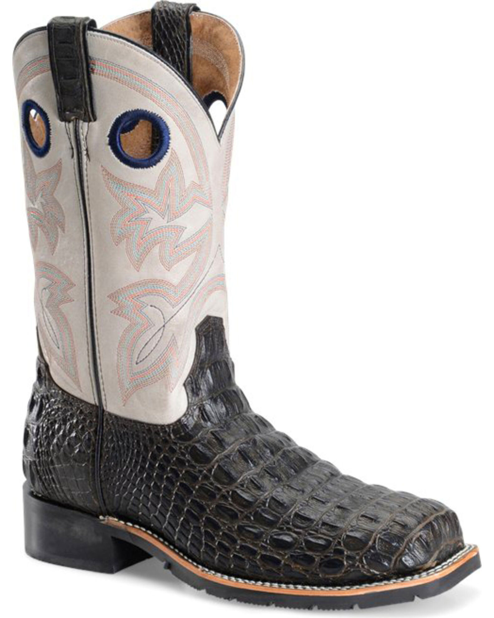 Double h caiman steel discount toe boots