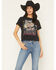 Image #2 - Idyllwind Women's Honky Tonk Country Short Sleeve Graphic Tee, Black, hi-res