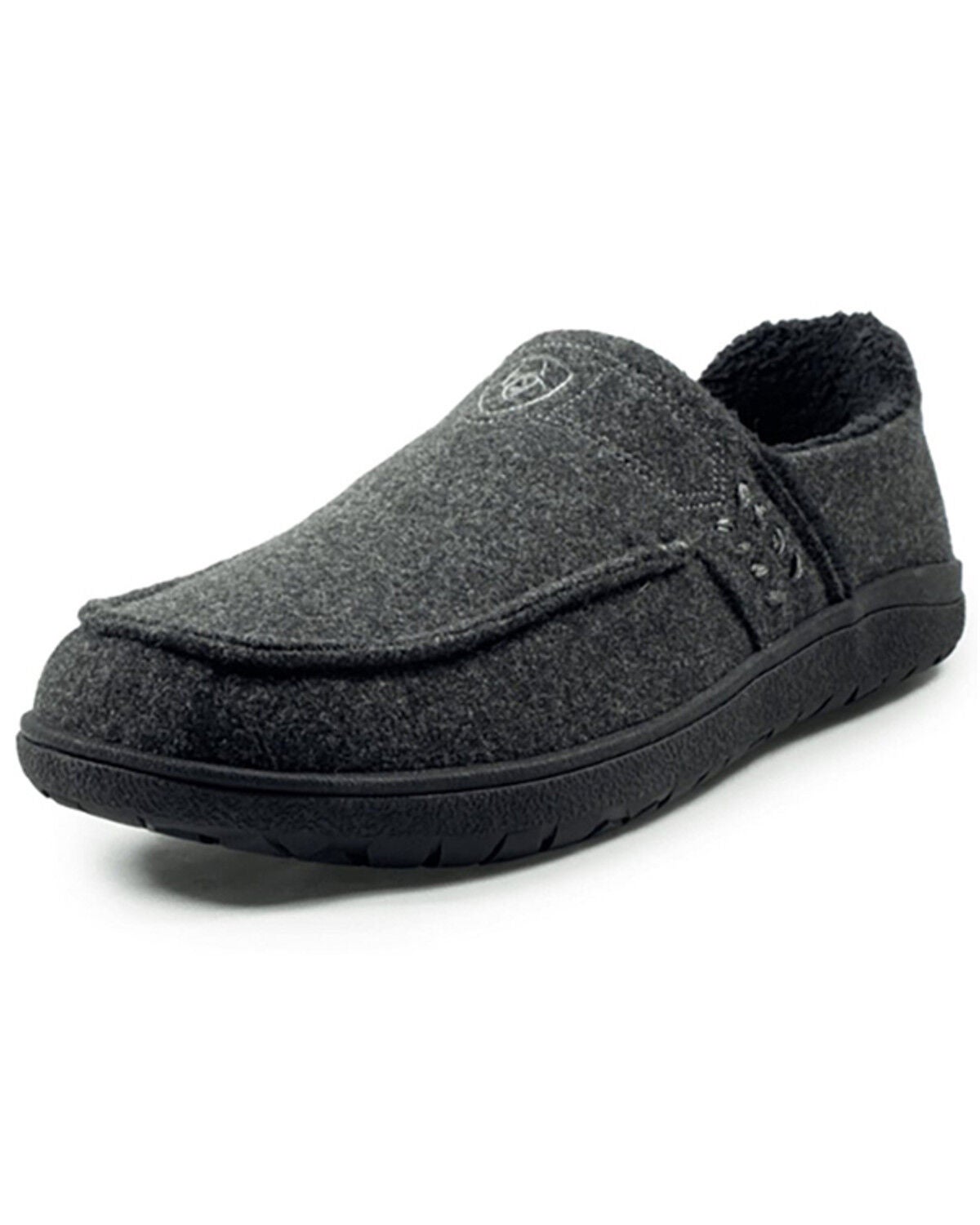 Ariat Men's Restful Comfort Slippers, Grey, hi-res