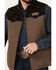 Image #3 - Cinch Men's Solid Twill Concealed Carry Zip Vest, Brown, hi-res