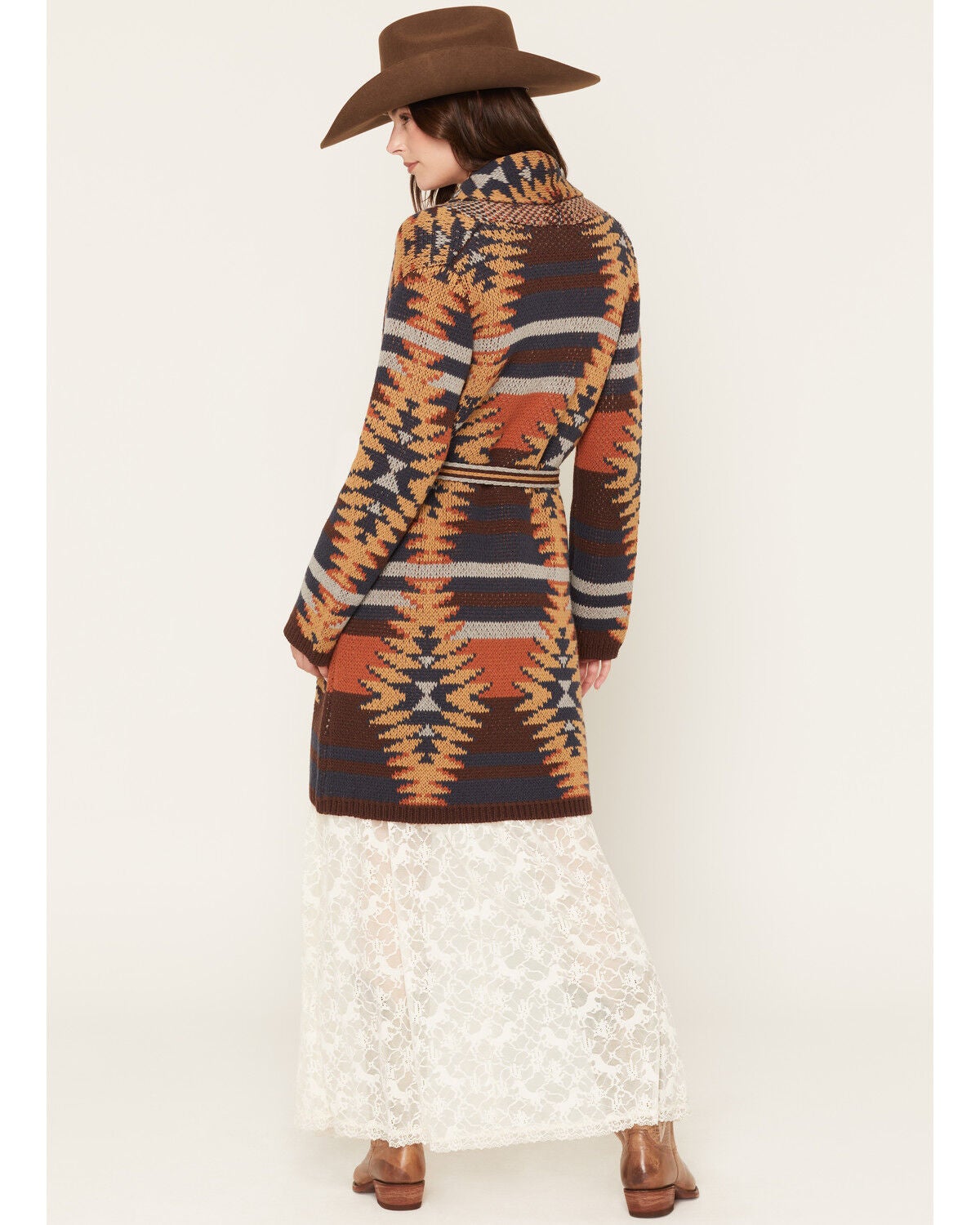 Image #4 - Tasha Polizzi Women's Sutton Southwestern Print Knit Cardigan, Multi, hi-res