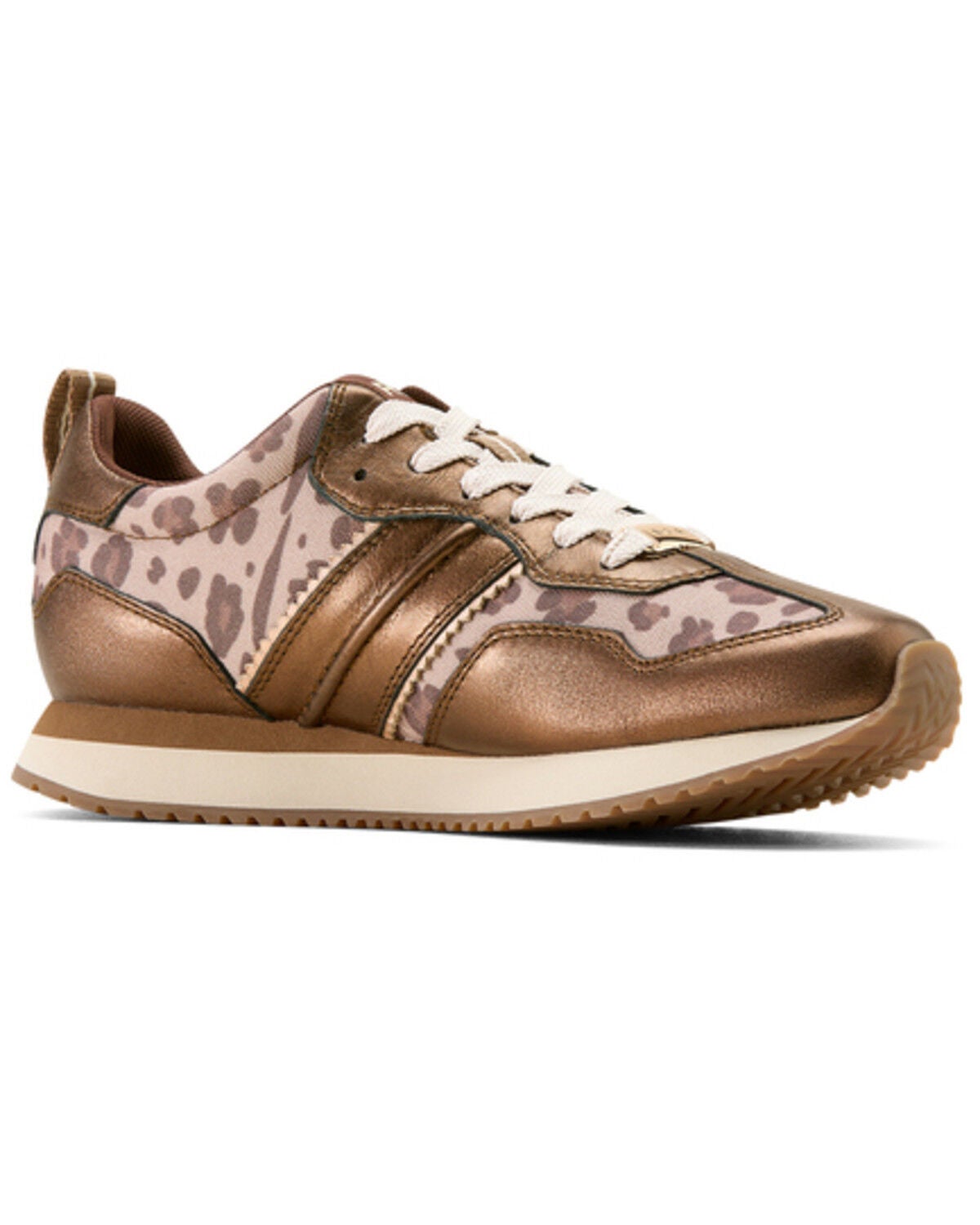 Ariat Women's Ranch Runner Leopard Print Casual Shoes, Leopard, hi-res