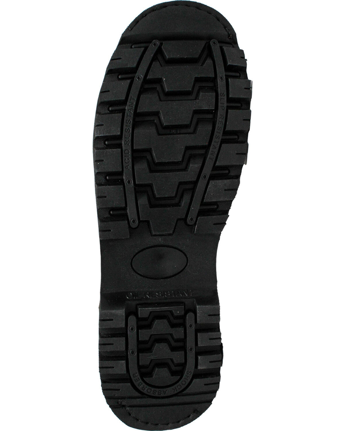 Image #4 - Ad Tec Men's 6" Oiled Leather Work Boots - Steel Toe, , hi-res
