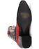 Image #7 - Ferrini Women's Roughrider Western Boots - Snip Toe, Red, hi-res