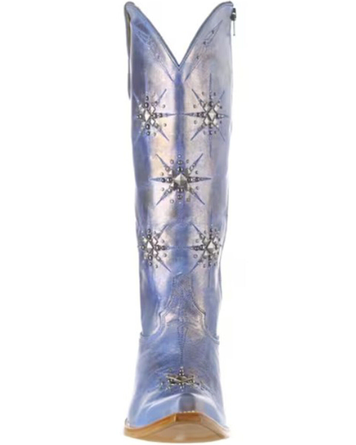 Image #4 - Old Gringo Women's Stelletta Tall Western Boots - Snip Toe, Blue, hi-res