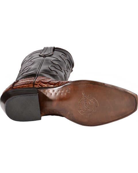 Image #5 - Lucchese Handmade 1883 Men's Charles Crocodile Belly Cowboy Boots - Round Toe, , hi-res