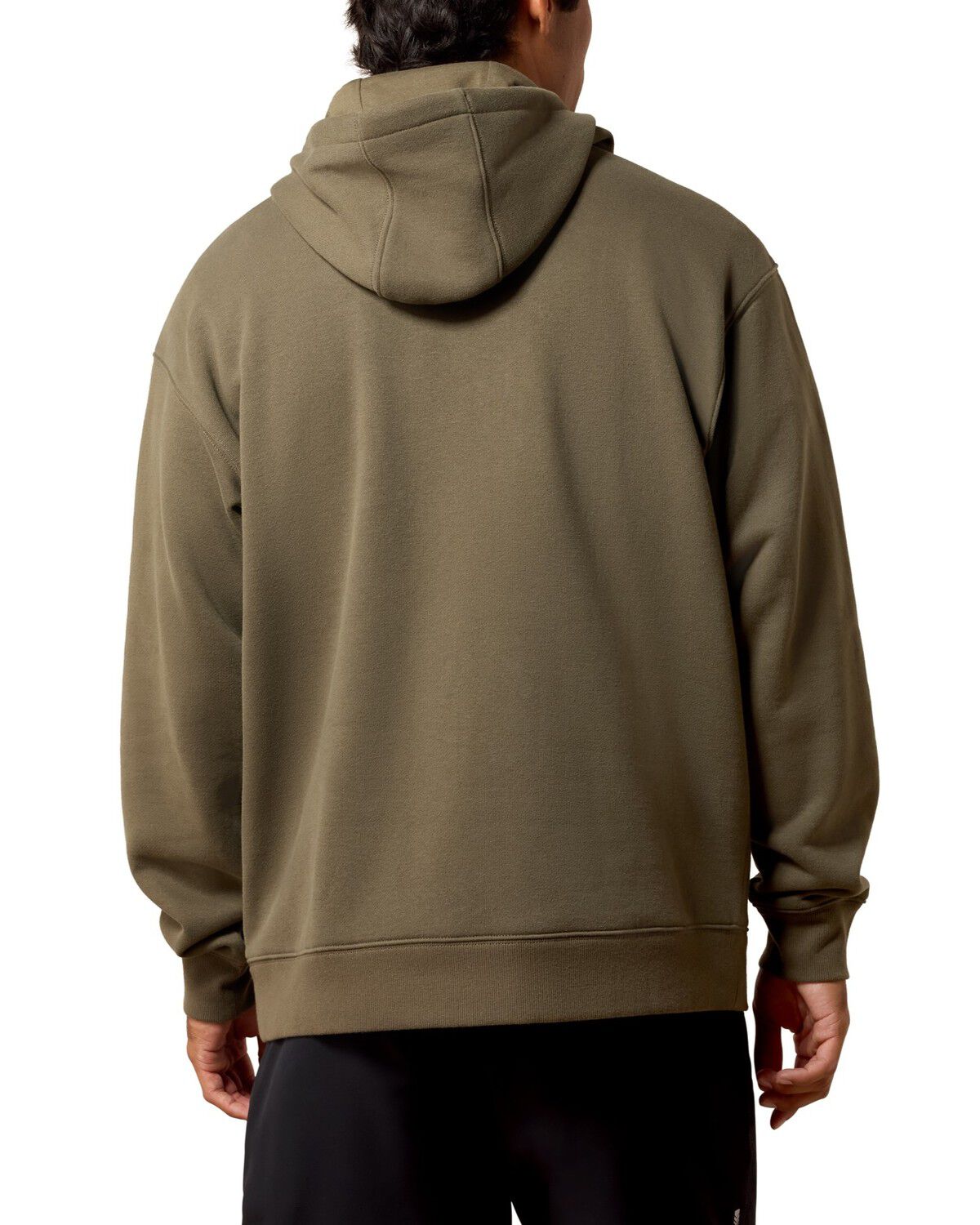 Image #2 - Ariat Men's Logo Hooded Sweatshirt, Olive, hi-res