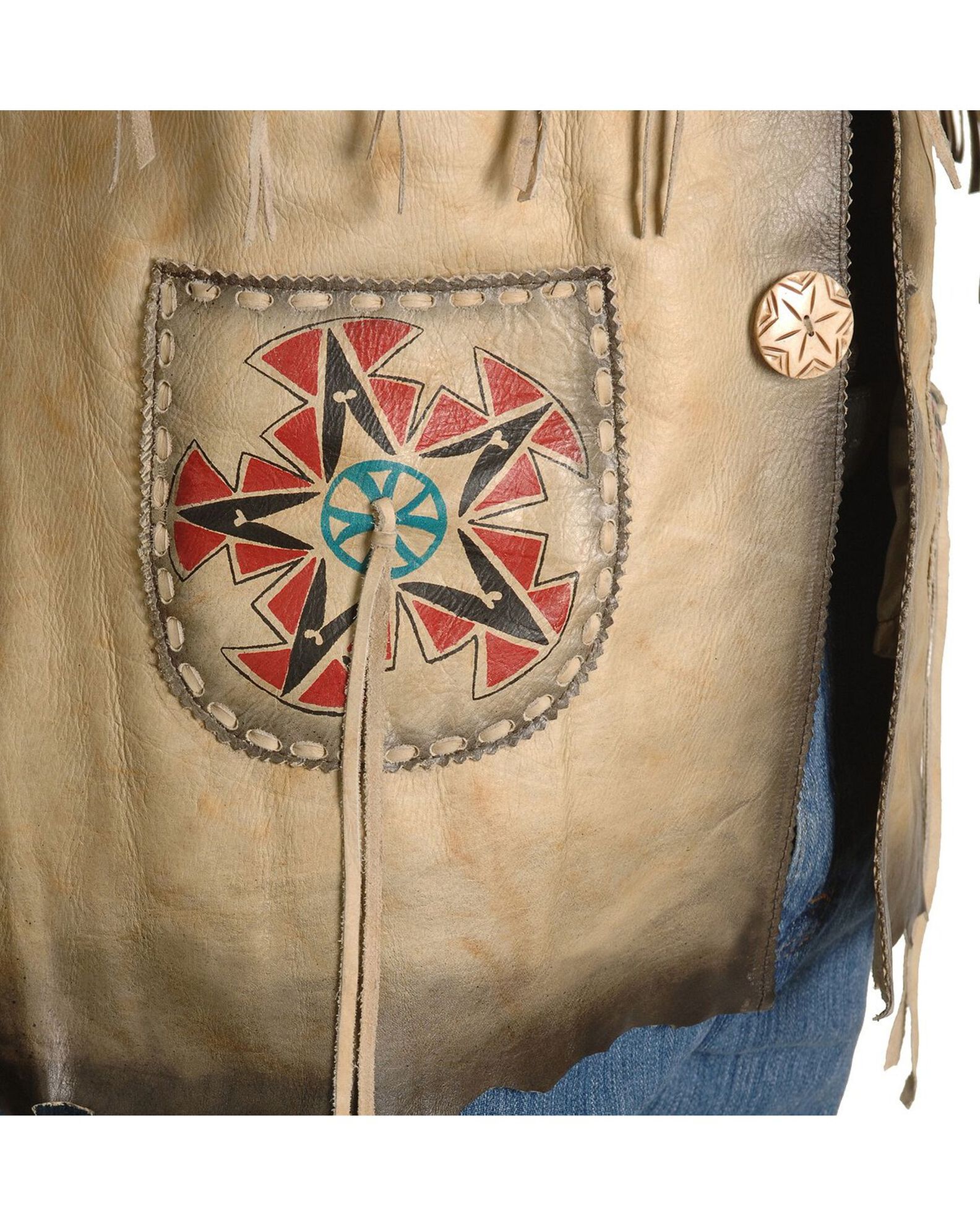 Image #2 - Kobler Maricopa Leather Jacket, Cream, hi-res