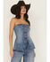 Image #1 - Wrangler Women's Denim Bustier, , hi-res