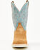 Image #4 - Justin Men's Alamo Roughout Western Boots - Broad Square Toe, Tan, hi-res