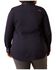 Image #2 - Ariat Women's FR Inherent Long Sleeve Button-Down Work Shirt - Plus, Navy, hi-res