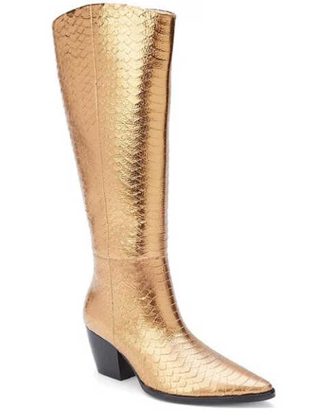 Matisse Women's Bruna Western Boots - Pointed Toe, Bronze, hi-res