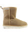 Image #2 - Superlamb Women's Argali 7.5" Suede Leather Casual Pull On Boots - Round Toe, , hi-res