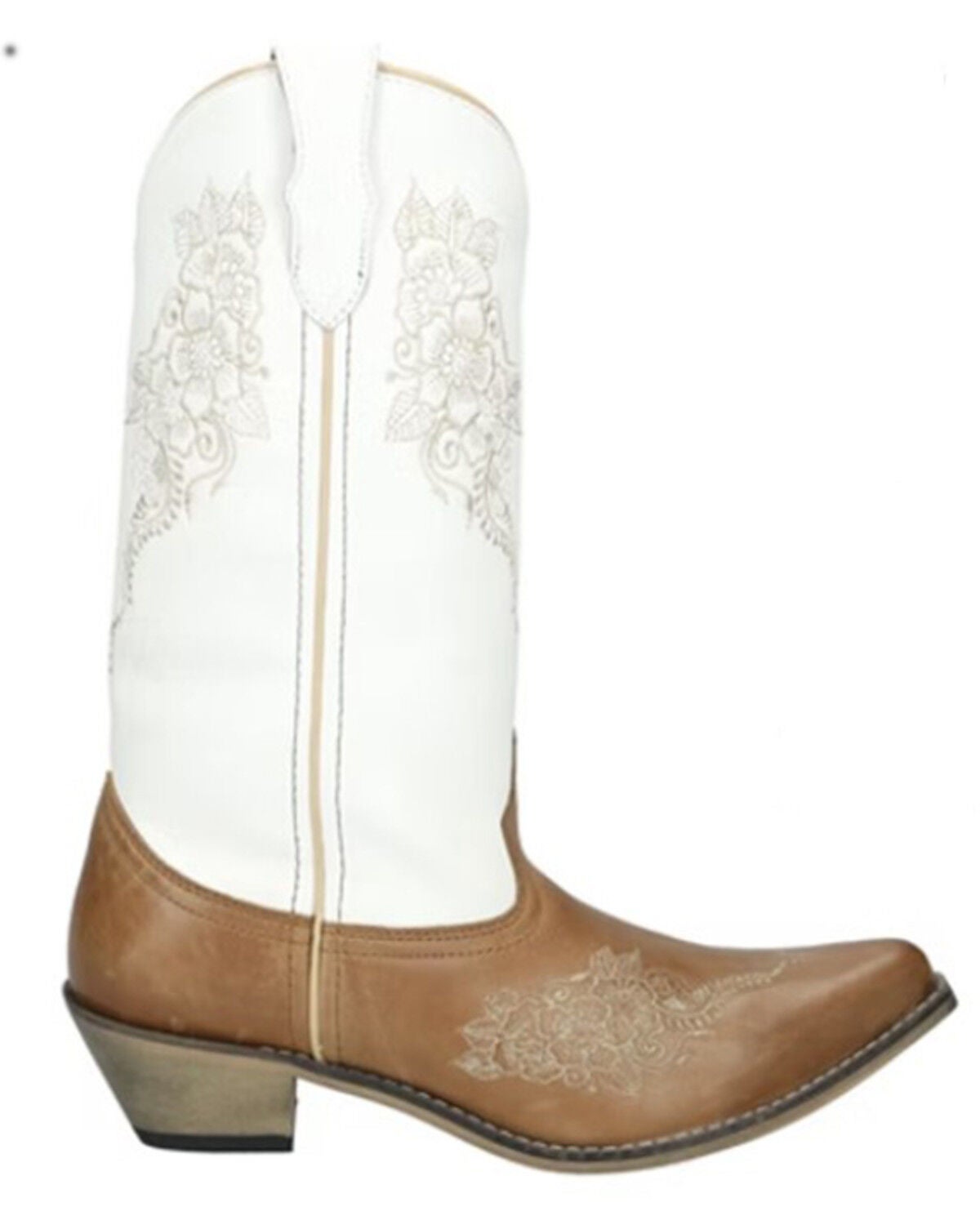 Smoky Mountain Women's Ashley Western Boots - Snip Toe, Tan, hi-res