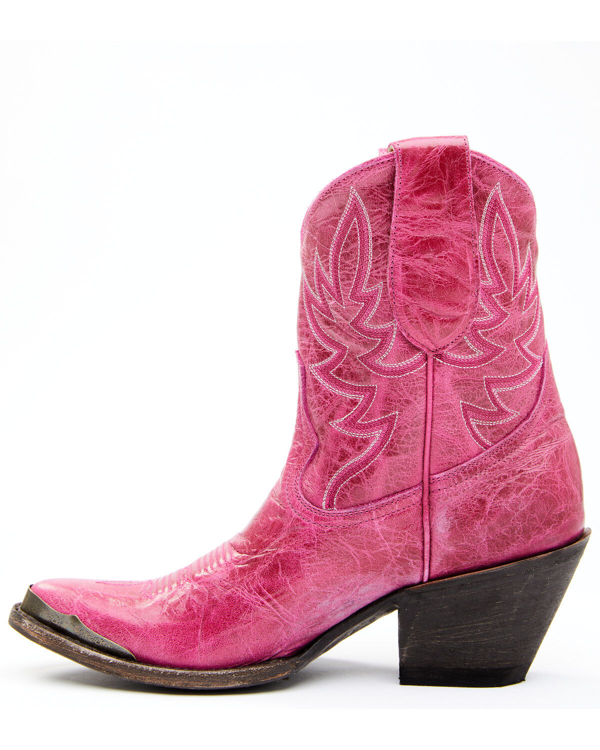 Image #4 - Idyllwind Women's Wheels Western Booties - Medium Toe, Magenta, hi-res