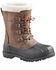 Image #1 - Baffin Men's Brown Canada Waterproof Faux Fur Leather Tundra Work Boots - Soft Toe, Brown, hi-res