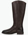 Image #3 - Frye Women's Melissa Button Tall Inside Zip Fashion Boots - Round Toe, Dark Brown, hi-res