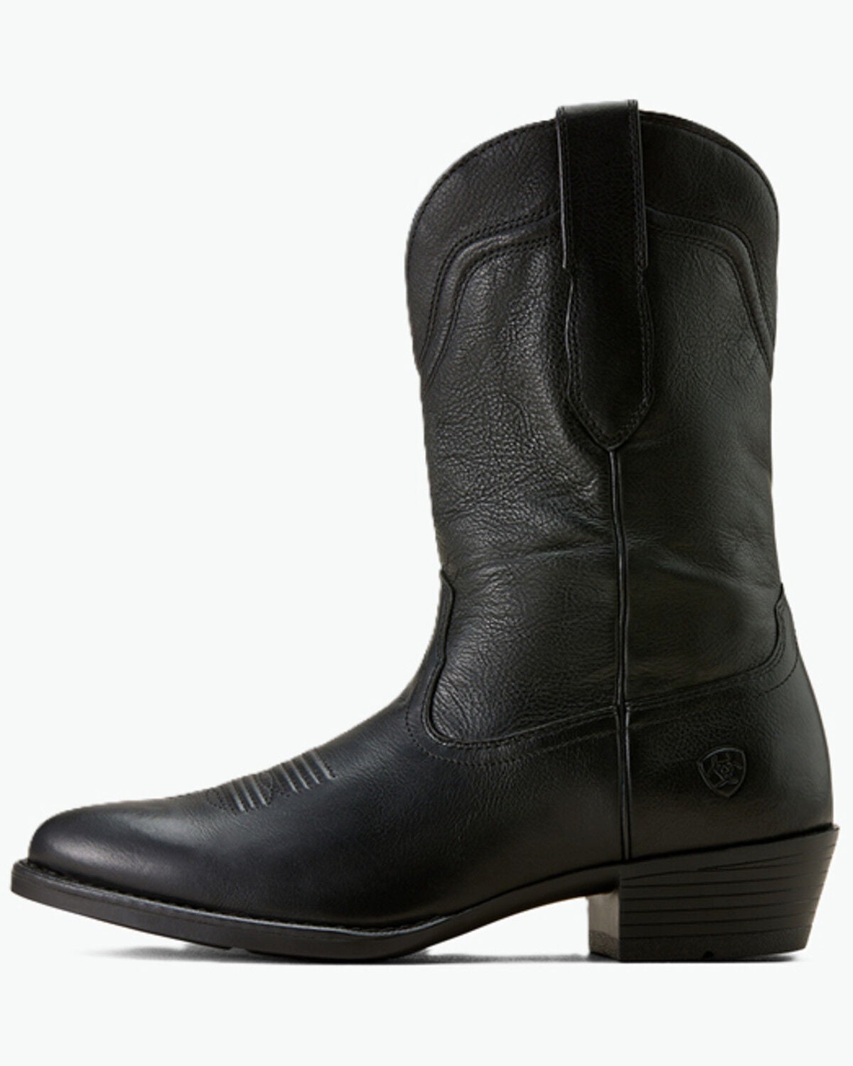 Image #2 - Ariat Men's Easton Performance Western Boots - Round Toe, Black, hi-res